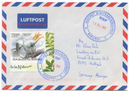 Cover Burundi 2022 Imperforated Parrot Cockatoo - Lettres & Documents
