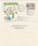 SAINT-MARIN SAN MARINO 572 FDC 1er Jour Europa 1962 - FDC