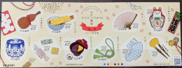 Japan 2022, Japanese Kitchen Equipments, MNH Unusual Sheetlet - Ungebraucht