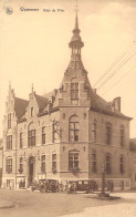 BELGIQUE - Waremme - Hotel De Ville - Voitures Anciennes - Animé - Carte Postale Ancienne - Waremme