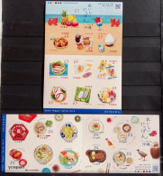 Japan 2023, Delicious Japanese Food, Two MNH Unusual S/S - Nuovi