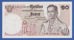 Thailand  1969  Banknote 10 Baht Bankfrisch, Unzirkuliert. - Autres - Asie