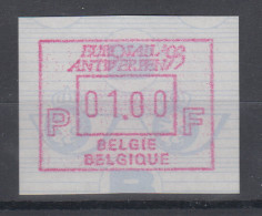 Belgien FRAMA-ATM Sonderausgabe EUROSAIL ANTWERPEN `93 **  - Autres & Non Classés