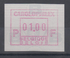 Belgien FRAMA-ATM Sonderausgabe CAROLOPHILEX 1997 **  - Otros & Sin Clasificación