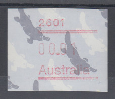 Australien Frama-ATM 3. Ausgabe 1986, Schnabeltier, Ausgabe Mit Postcode ** - Machine Labels [ATM]