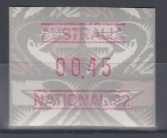 Australien Frama-ATM Emu Grau Sonderausgabe NATIONAL Stamp Show 1992 ** - Automatenmarken [ATM]