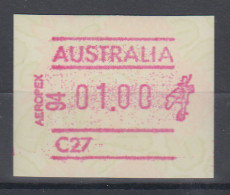 Australien Frama-ATM Waratah-Blume Sonderausgabe AEROPEX 94  ** - Vignette [ATM]