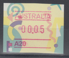 Australien Frama-ATM "Festive Frama"  Mit Automatennummer A20 ** - Machine Labels [ATM]