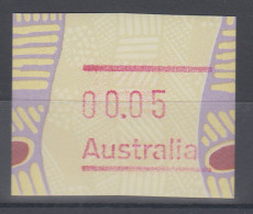 Australien Frama-ATM Aboriginal-Art Fehlverwendung Ohne Postcode ** - Automatenmarken [ATM]