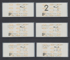 Finnland 1993 Dassault-ATM Mi.-Nr. 12.3 Zudrucksatz 6 ATM ** - Automaatzegels [ATM]