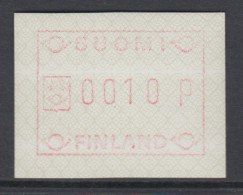 Finnland 1989 FRAMA-ATM Ornamente,  Mi.-Nr. 5.2  - Machine Labels [ATM]