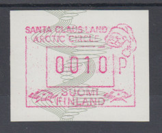 Finnland 1993 FRAMA-ATM Wellenlinien Und Spiralen SANTA CLAUS LAND, Mi.-Nr. 15 - Vignette [ATM]