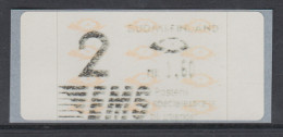 Finnland 1992 Dassault-ATM 2.Ausgabe Turku, EMS ... Utlandet, Mi.-Nr. 12.2 Z2 - Machine Labels [ATM]