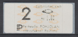 Finnland 1992 Dassault-ATM 3.Ausgabe Espoo, Perheelle POHJOLAN, Mi.-Nr. 12.3 Z2 - Machine Labels [ATM]