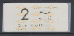 Finnland 1992 Dassault-ATM 3.Ausgabe Turku, Osta IKIMERKKI, Mi.-Nr. 12.4 Z2 - Timbres De Distributeurs [ATM]