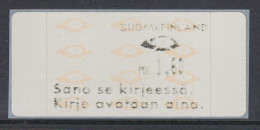 Finnland 1993 Dassault-ATM Ausgabe Sano Se Kirjeessä , Mi.-Nr. 12.6 Z1 - Vignette [ATM]