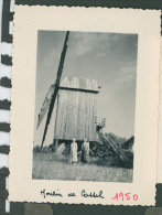 3 Photos ,moulin De Cassel En 1950 Et 2 Photos Sur La Plage De Bray Dune - Plaatsen