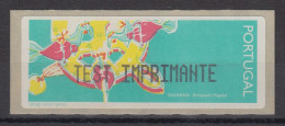 Portugal 1995 ATM Galinhas Mi-Nr. 9 Testmarke TEST IMPRIMANTE  - Machine Labels [ATM]