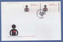 Portugal 2005 ATM Kardiologie SMD Mi.-Nr. 48.1 Satz AZUL 45-185 Auf FDC - Automaatzegels [ATM]