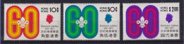 Hongkong 1971 Pfadfinder-Jubiläum Mi.-Nr. 255-257 Postfrisch ** - Autres & Non Classés