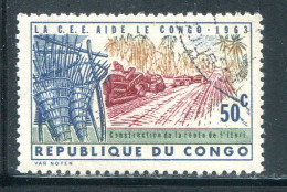 CONGO- Y&T N°509- Oblitéré - Nuevos