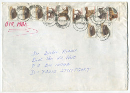 Cover South Africa 1996 Elephants Lion - Storia Postale