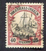 Allemagne, Colonie Allemande, Marshall, Marshall-Inseln, N°19 Oblitéré, Superbe - Islas Marshall