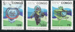 CONGO- Divers Timbres De 1993 Oblitérés - Sonstige & Ohne Zuordnung