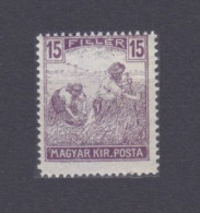 1916 Hungary 195 Harvest Grain - Unused Stamps