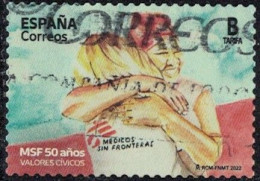 Espagne 2022 Oblitéré Used Médecins Sans Frontières Y&T ES 5341 SU - Used Stamps