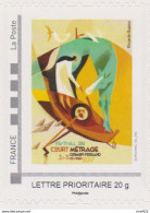 Cinema / Movies - Festival Du Film De Court-Métrage De Clermont-Ferrand, Timbre Personnalisé 2017 (**) - Unused Stamps