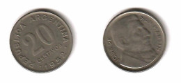 ARGENTINA  20 CENTAVOS 1952 (KM # 48a) #7617 - Argentinië