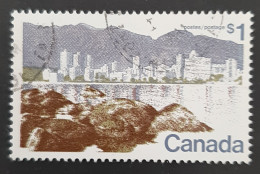 Canada 1977  USED  Sc599a,   1$ Landscape - Gebruikt