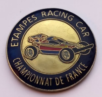 V01 Pin's RALLYE RALLY RACING CAR ETAMPES ESSONNE Championnat De France  Achat Immédiat - Rallye