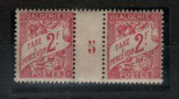 Algérie _ 1Millésimes -t Axe 2F -(1925)  N°24 - Portomarken