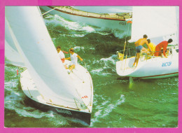 308435 / Bulgaria - Varna Warna - Regatta Sailing Segeln Navigation à Voile  PC 1988 Bulgarie Bulgarien Bulgarije - Sailing