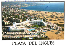 PLAYA DEL INGLES, CANARY ISLANDS, BEACH, ARCHITECTURE, POOL, SPAIN, POSTCARD - Other & Unclassified