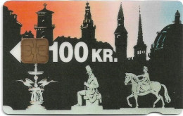 Denmark - Danmønt - Towers Of The City - DD020B - 100Kr. Exp. 06.1995, 3.000ex, Used - Danemark