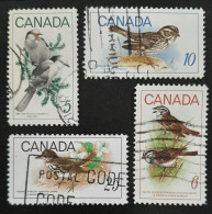 Canada 1972  USED  Sc496-497-498 And 478,   4 X  Birds - Oblitérés