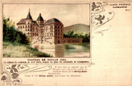 CHATEAU   CARTE POSTALE  / CAPMARTIN  /  CHATEAU DE  VIZILLE   /// 30 - Castillos