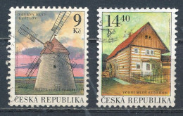 °°° CZECH REPUBLIC - Y&T N°287/88 - 2001 °°° - Usados