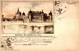 CHATEAU   CARTE POSTALE  / CAPMARTIN  /  CHATEAU DE  CHANTILLY /// 30 - Châteaux