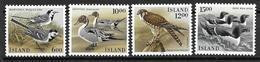 Islande 1986 N° 597/600 Neufs Oiseaux - Ungebraucht