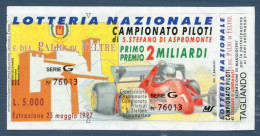 °°° Biglietto N. 5620 - Lotteria Nazionale °°° - Biglietti Della Lotteria