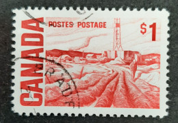 Canada 1967  USED  Sc465B,    1$ Centennial, Edmonton Oil Field - Gebruikt