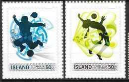 Islande 2010, N°1207/1208 Neufs Sports Football - Unused Stamps