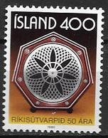Islande 1980 N° 515 Neuf Radiodiffusion Nationale - Ungebraucht