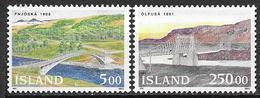 Islande 1992 N° 721/722 Neufs Ponts - Ongebruikt