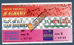 °°° Biglietto N. 5624 - Lotteria Nazionale °°° - Biglietti Della Lotteria