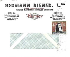 Portugal  & Hermann Biener, Representatives For The Portuguese Empire Of German Factories. Lisboa A Coimbra 1959 (7868 - Cartas & Documentos